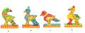 Indian Birds In Wood From Oriissa